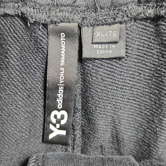 Adidas Y-3 Shorts Cloth Drawstring XL Yohji Yamamoto Cotton - Picture 6 of 15